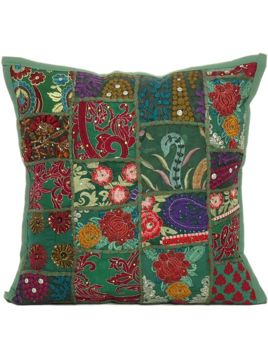 Oussum Other - Oussum Decorative Cushion Cover Cotton Stylish Square Pillow Case Patchwork